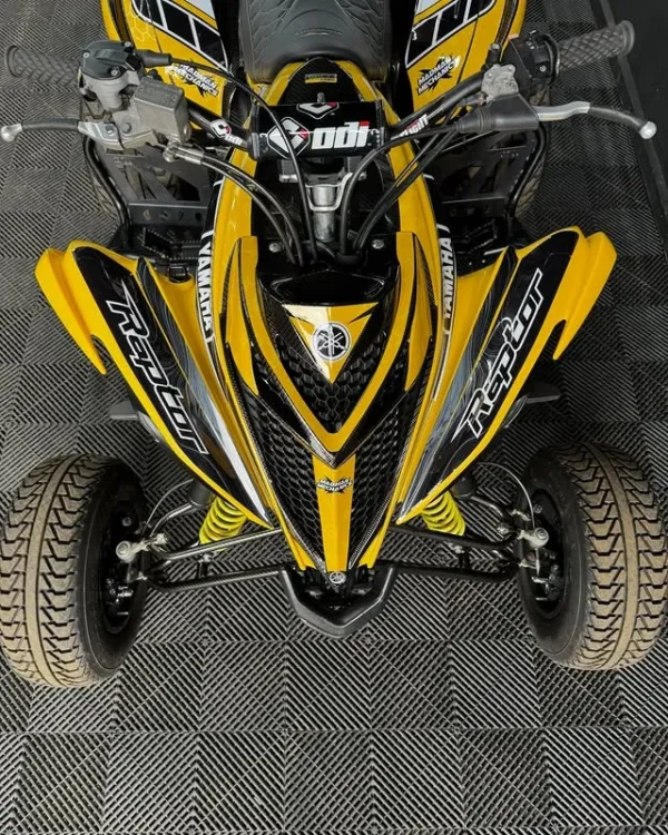 Mad Man Mechanics Yamaha Raptor YFZ 450 Stage 3 Yellow – Aggressive Power & Race Styling