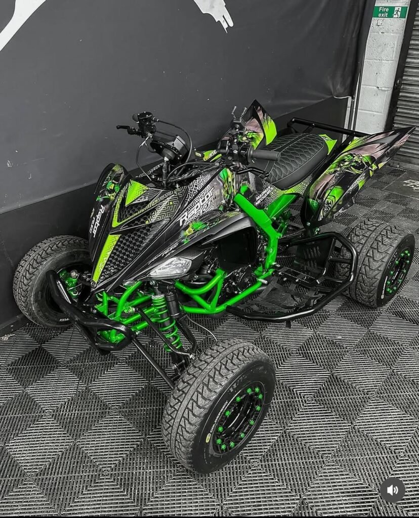 Mad Man Mechanics Yamaha Raptor 700R SE Acid Green