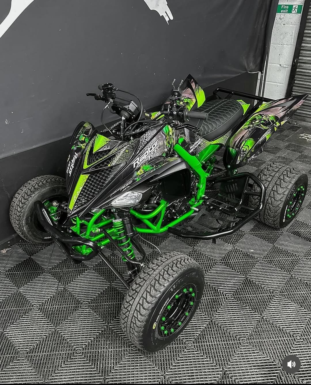 Mad Man Mechanics Yamaha Raptor 700R SE Acid Green