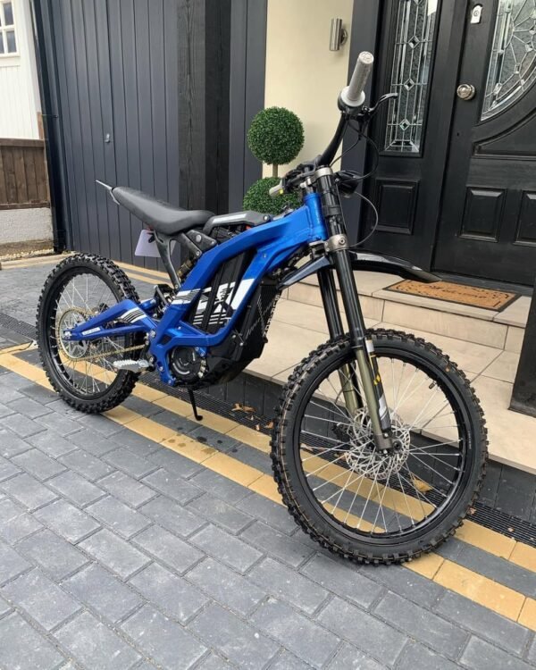 Buy the Mad Man Mechanics 2023 Surron LBX with 0 miles. Brand-new electric dirt bike with lightweight handling, instant torque, and nationwide shipping available.