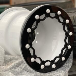 Mad Man Mechanics White & Black Beadlock Wheels for Sale