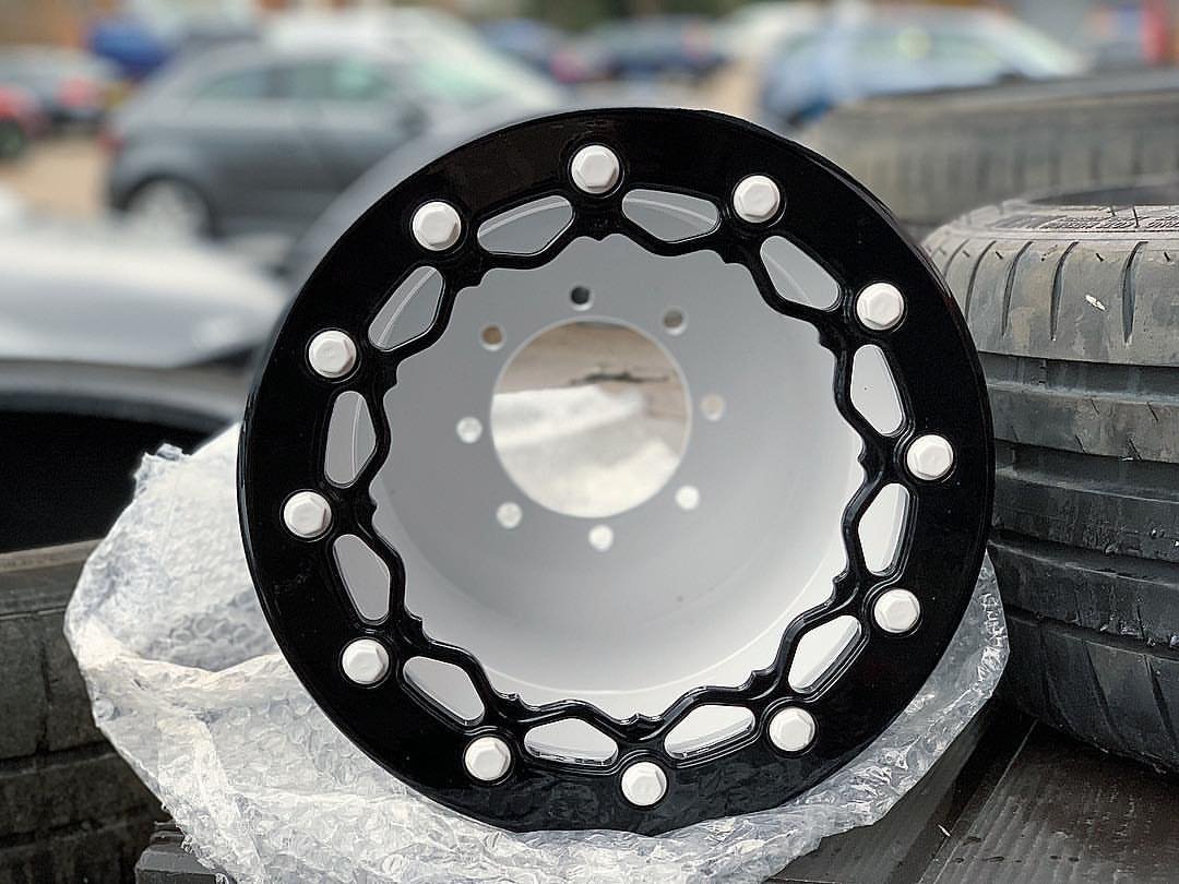 Mad Man Mechanics White & Black Beadlock Wheels for Sale - Image 5