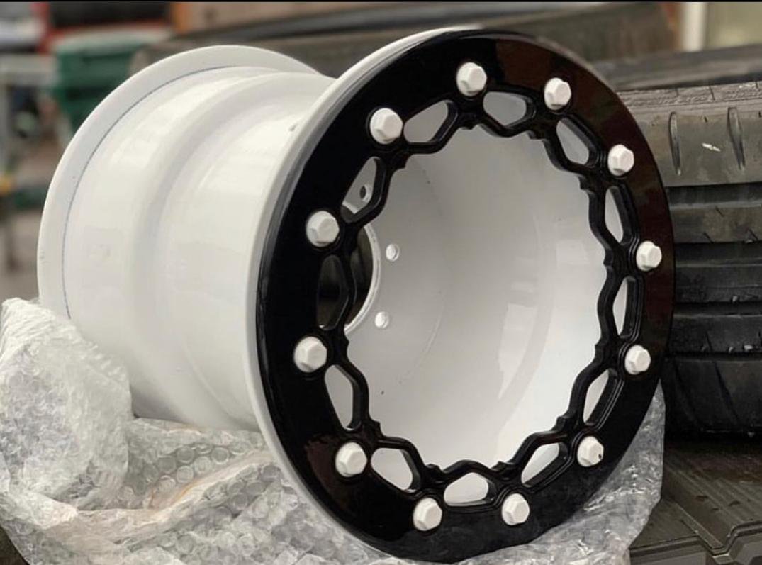 Mad Man Mechanics White & Black Beadlock Wheels for Sale - Image 6