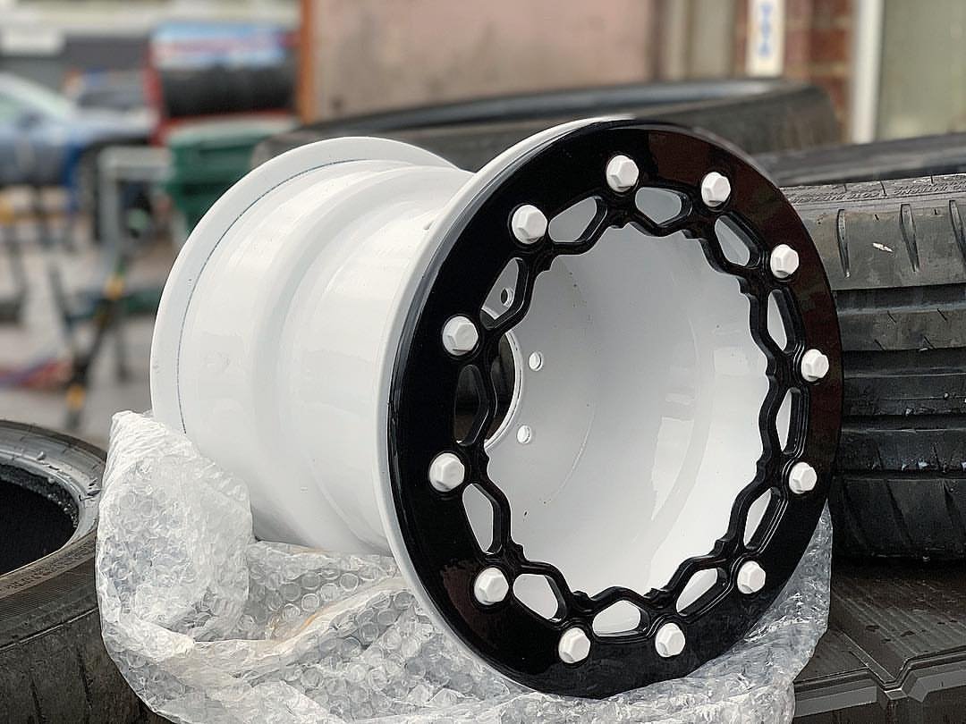 Mad Man Mechanics White & Black Beadlock Wheels for Sale - Image 4